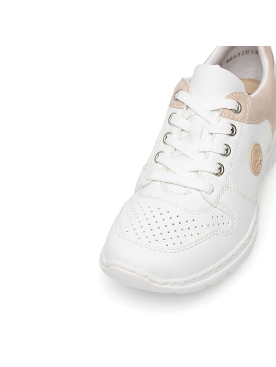 Rieker Rieker Sneakersy L3214-80 Biela