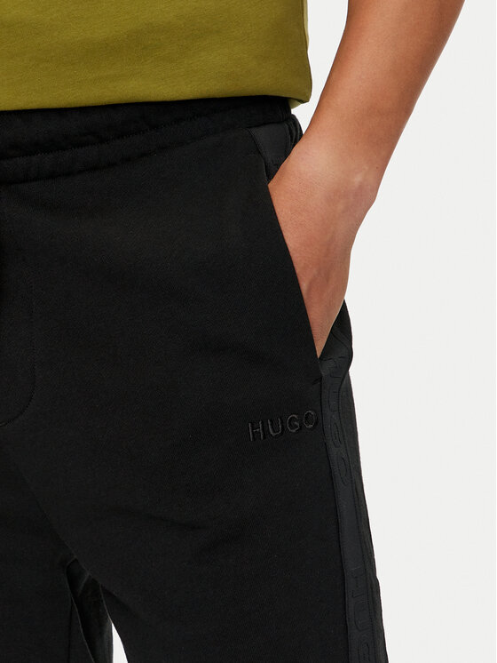 HUGO Hugo Sportshorts Tonal Logo 50520492 Schwarz Regular Fit