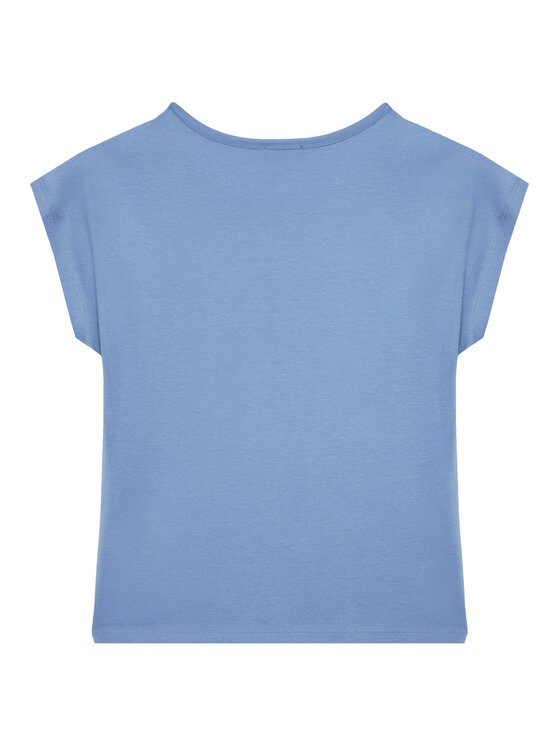 United Colors Of Benetton United Colors Of Benetton Majica 3I1XC10P1 Modra Regular Fit