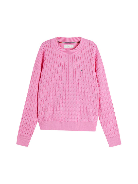 Tommy Hilfiger Tommy Hilfiger Maglione KG0KG08848 Rosa chiaro Regular Fit
