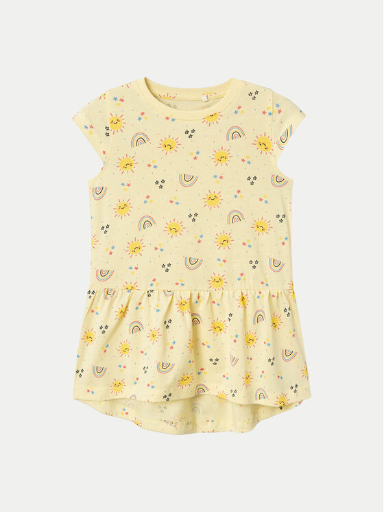 NAME IT NAME IT Igapäevane kleit Vigga 13215107 Kollane Regular Fit