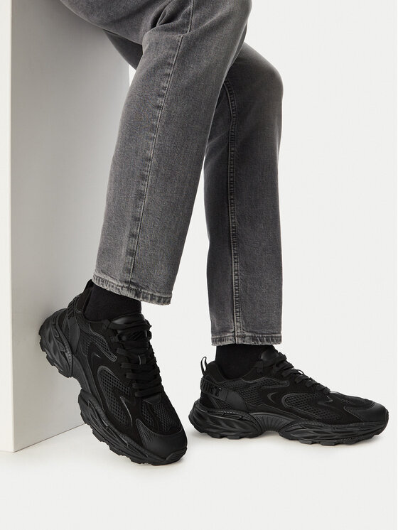 Plein Sport Plein Sport Sneakersy SAFS USC0931 STE003N Czarny