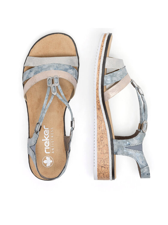 Rieker Rieker Sandales V36G4-40 Zils