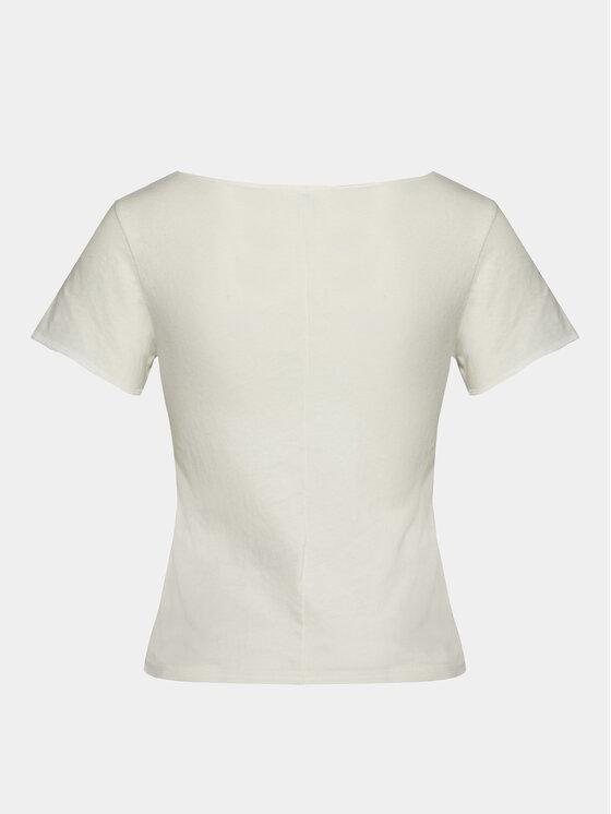 American Vintage American Vintage T-shirt Aksun AK02DE24 Bianco Regular Fit
