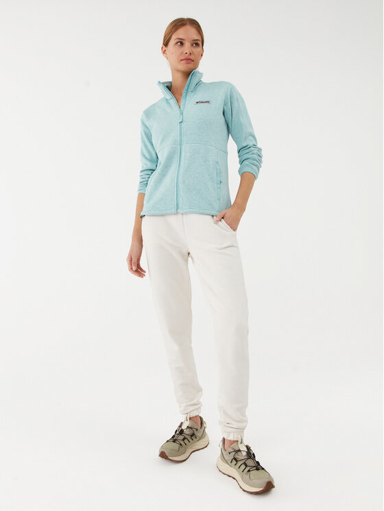 Columbia Columbia Felpa di pile W Sweater Weather™ Full Zip Verde Regular Fit
