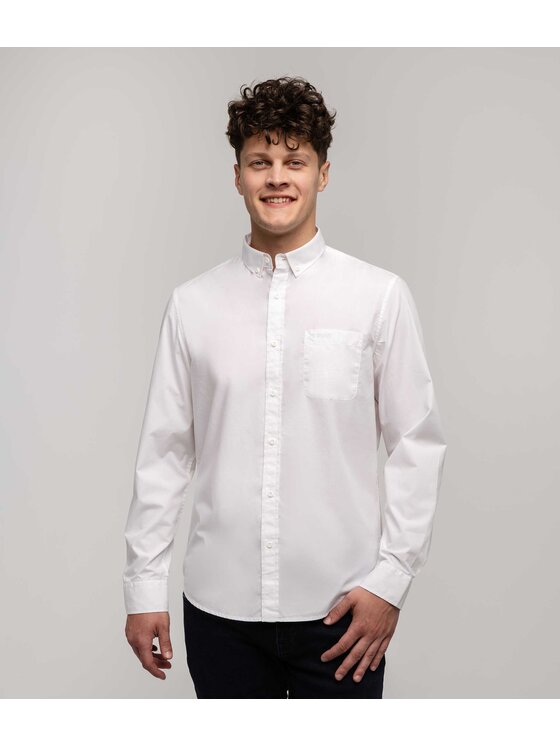 Lee Cooper Lee Cooper Koszula LARS 1000 Biały Regular Fit