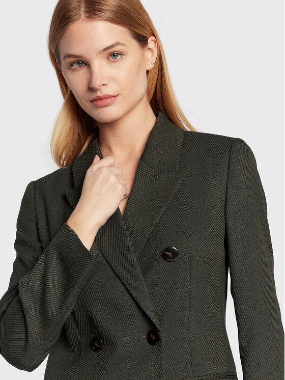 Sisley Sisley Bleizers 2J5GLW00H Zaļš Regular Fit