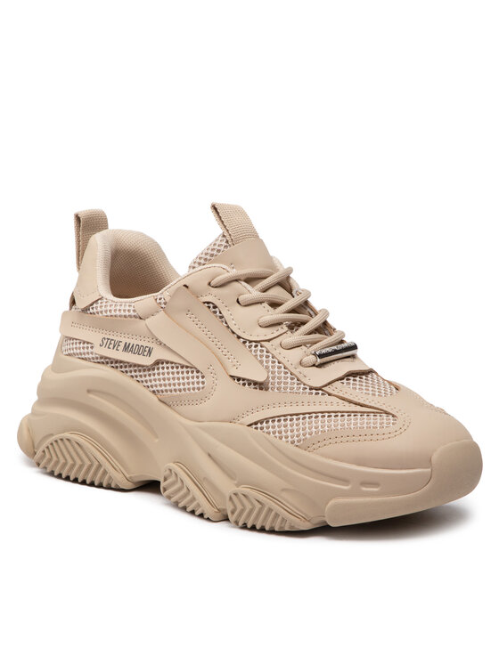 Steve Madden - SM11001910 Possession - Sneakers, Shoe Size:4 UK, Colour: Beige: : Fashion