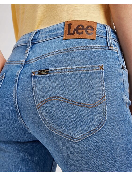 Lee Lee Jeansy Elly Niebieski Slim Fit