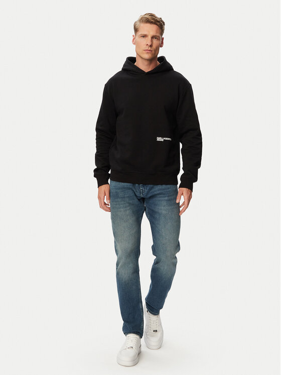 Karl Lagerfeld Jeans Karl Lagerfeld Jeans Felpa B3M20006 Nero Regular Fit