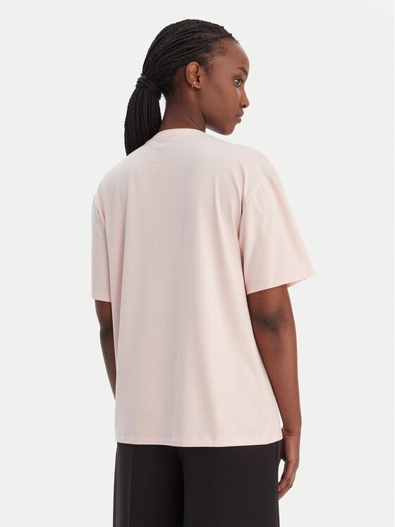 HUGO HUGO Marškinėliai 50556981 Rožinė Regular Fit