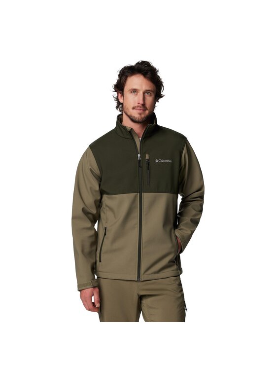 Columbia Columbia Kurtka softshell Ascender Softshell Jacket 1556534398 Zielony Regular Fit