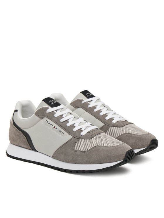 Tommy Hilfiger Tommy Hilfiger Sneakersy New Runner Eva Mix FM0FM05465 Szary