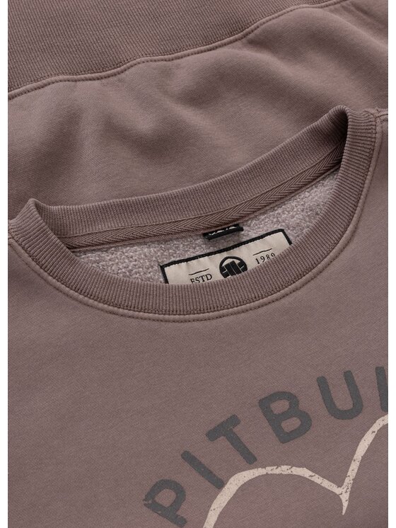 PITBULL PITBULL Bluza MANZANITA HEART Bordowy Regular Fit