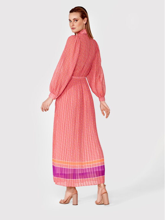 Simple Simple Kasdieninė suknelė SUD040 Rožinė Regular Fit
