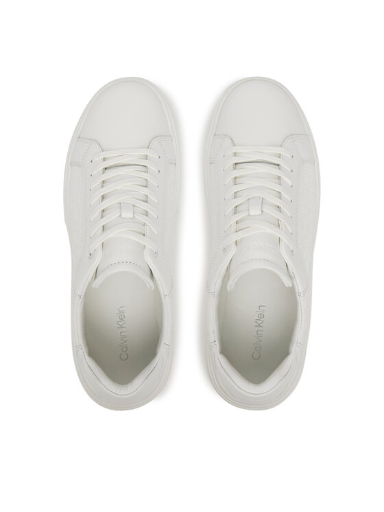 Calvin Klein Calvin Klein Sneakers Chunky Low Top Lace Up Mono HM0HM01970 Weiß