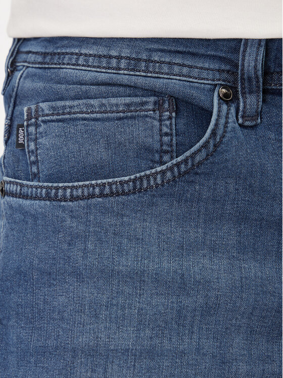 JOOP! JOOP! Džínové šortky 30043025 Tmavomodrá Modern Fit