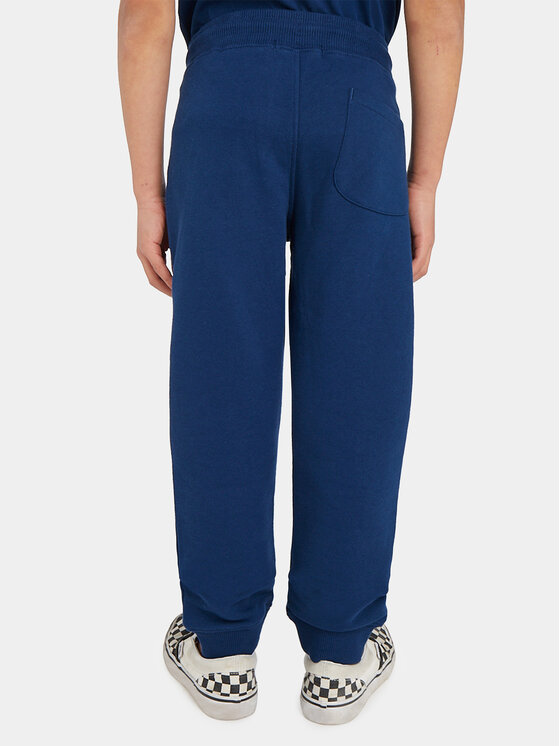 Calvin Klein Jeans Calvin Klein Jeans Spodnie dresowe Stack Logo IB0IB01282 Granatowy Regular Fit