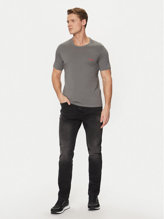 HUGO HUGO Jeans hlače 50530597 Črna Slim Fit
