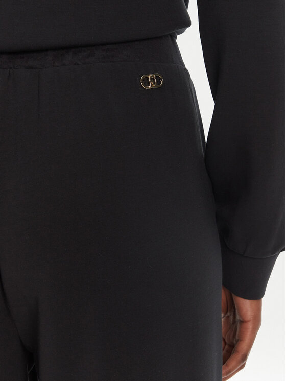 Liu Jo Sport Liu Jo Sport Спортивні штани TA5229 J4869 Чорний Relaxed Fit