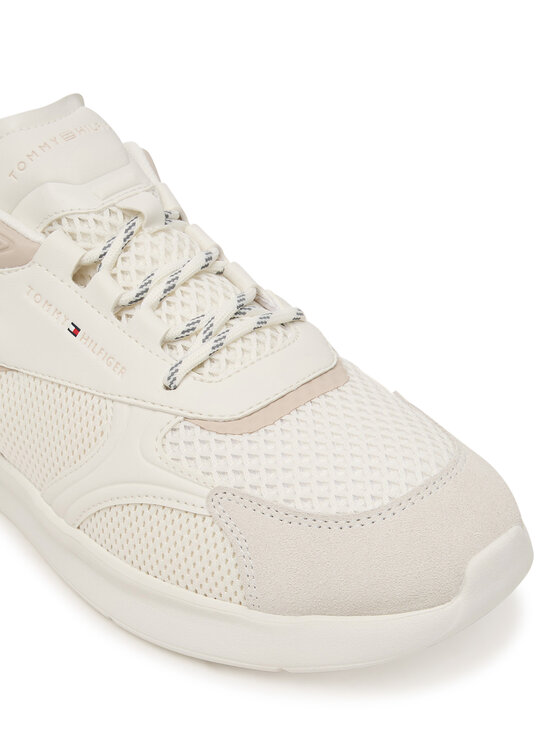 Tommy Hilfiger Tommy Hilfiger Сникърси Lightweight Runner Monocolor FM0FM05928 Бял