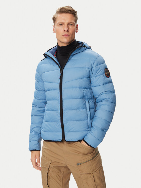 Napapijri Napapijri Kevad-sügis jope Aerons H 4 NP0A8B9K Sinine Regular Fit