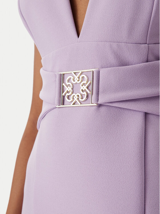 Rinascimento Rinascimento Kokteiļkleita CFC0123769003 Violets Regular Fit