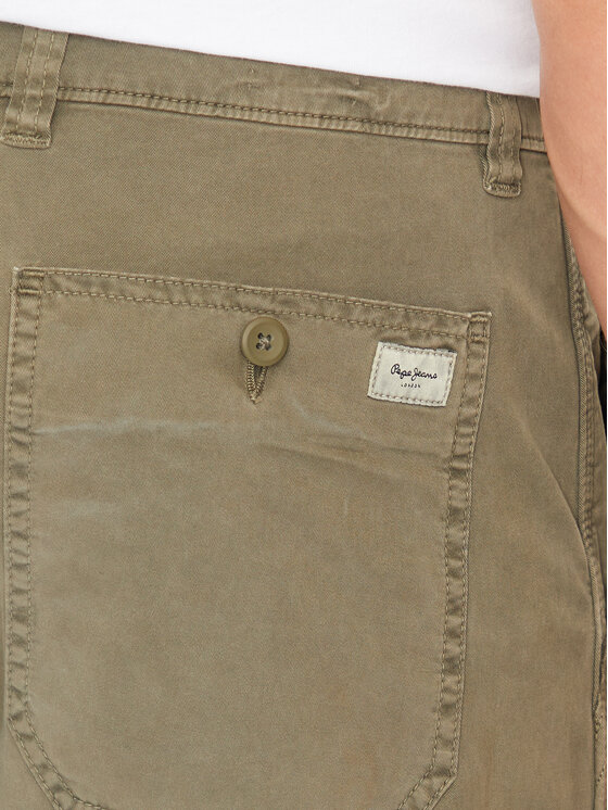 Pepe Jeans Pepe Jeans Traperice PM211787 Zelena Relaxed Fit