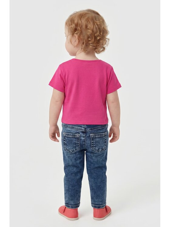 Guess Kids Guess Kids Spodnie materiałowe 183318 Niebieski Regular Fit