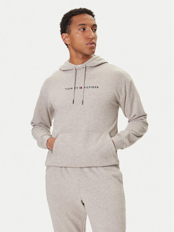 Tommy Hilfiger Tommy Hilfiger Majica dugih rukava UM0UM03665 Bež Regular Fit