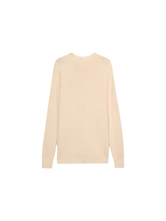 Oltre Oltre Maglione M052E002038N002 Crema Over Fit