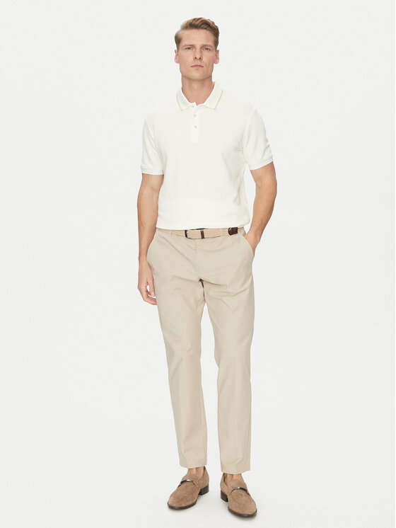 Marciano Guess Marciano Guess Polokošeľa 5GHP08 6322A Écru Regular Fit