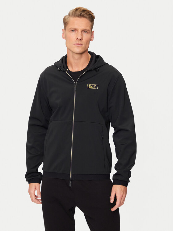 EA7 Emporio Armani EA7 Emporio Armani Суитшърт 7M000035 AF10343 UC001 Черен Regular Fit