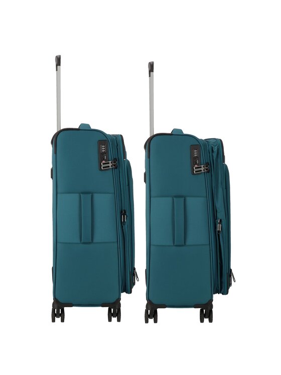 D&N D&N Komplet walizek 310172 Zielony
