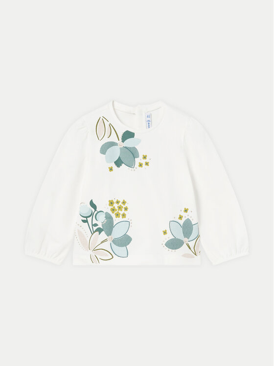 Mayoral Mayoral Blusa 2053 Écru Regular Fit