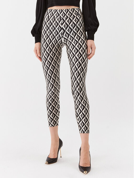 Elisabetta Franchi Elisabetta Franchi Legíny PA-007-36E2-V220 Černá Slim Fit