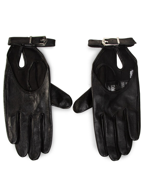 KARL LAGERFELD KARL LAGERFELD Guanti da donna 206W3602 Nero
