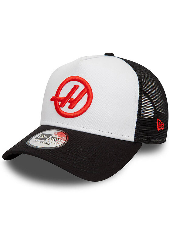 Haas F1 Team Haas F1 Team Czapka z daszkiem New Era Trucker 2024 Biały