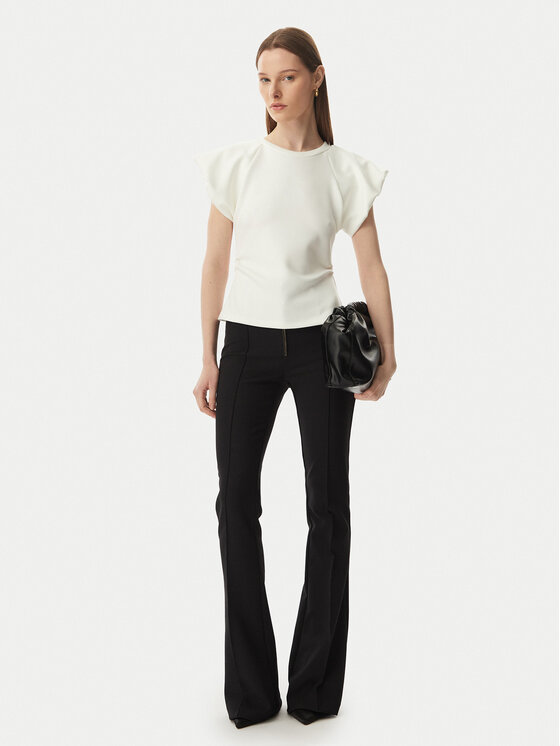 Rinascimento Rinascimento Särkpluus CFC0128153003 Kreemjas Slim Fit