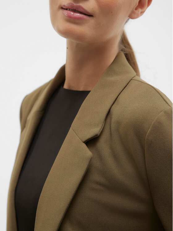 Vero Moda Vero Moda Marynarka Liva 10294482 Brązowy Regular Fit