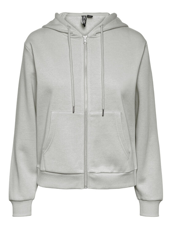 Pieces Pieces Суитшърт 17140741 Сив Regular Fit