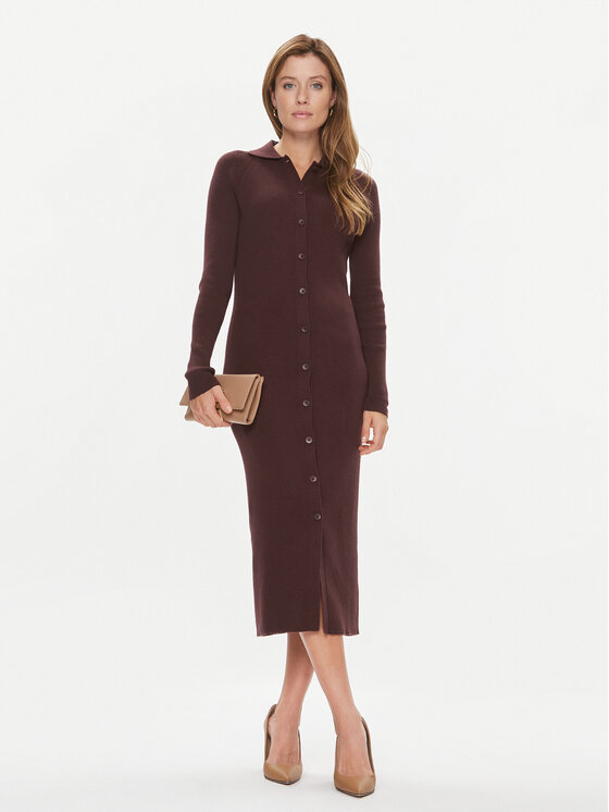 Maglia elegante bordeaux store