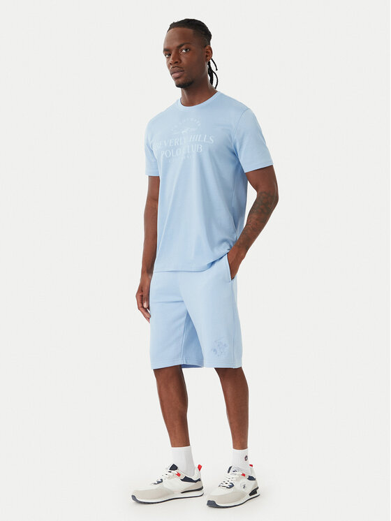 Beverly Hills Polo Club Beverly Hills Polo Club Spordišortsid M6339B Helesinine Regular Fit