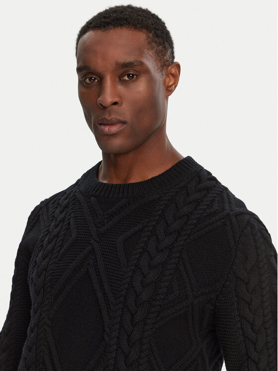 Dolce&Gabbana Dolce&Gabbana Sweter GXX02T JCVYE Czarny Regular Fit