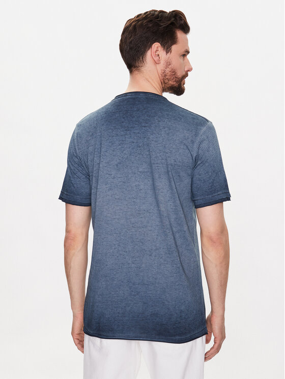 Lindbergh Lindbergh T-krekls 30-420053 Zils Regular Fit