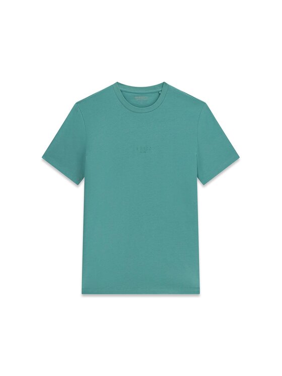 Guess Guess T-Shirt 153107 Světle modrá Classic Fit