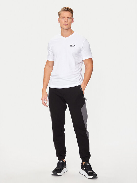 EA7 Emporio Armani EA7 Emporio Armani Marškinėliai 8NPT27 PJVQZ 1100 Balta Regular Fit