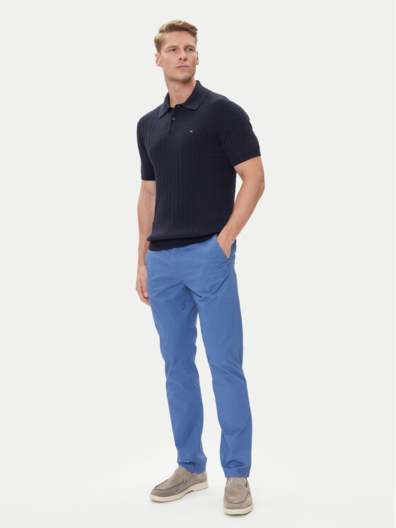 Tommy Hilfiger Tommy Hilfiger Polokošeľa MW0MW40701 Tmavomodrá Regular Fit