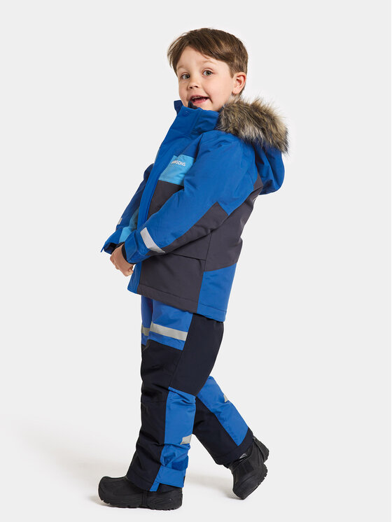 Didriksons Didriksons Hanorac Bjärven Kids Parka 2 504898 Albastru