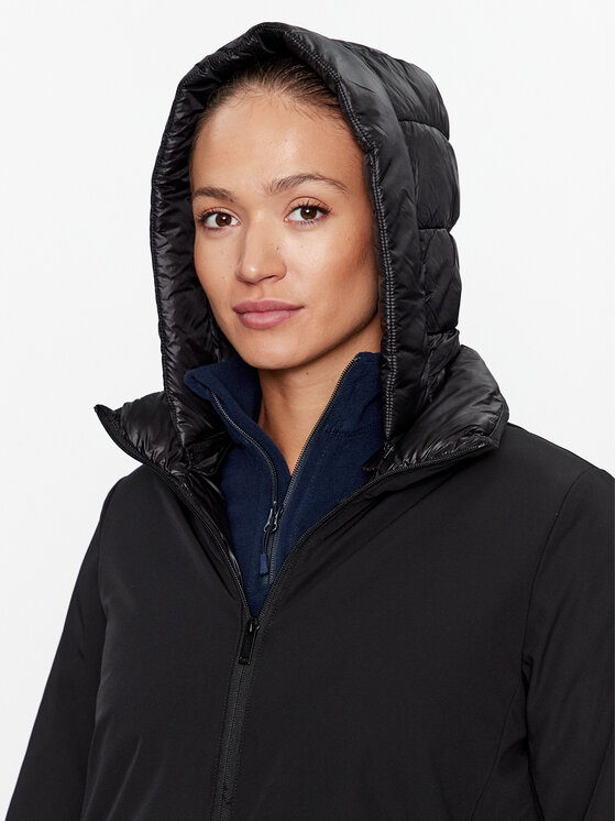 CMP CMP Μπουφάν χειμωνιάτικο 33K3616 Μαύρο Regular Fit